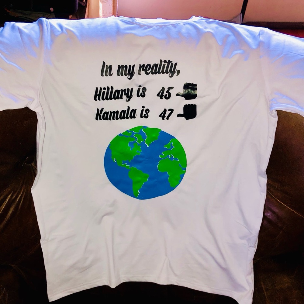 In My Reality T-Shirts, Unisex, Sizes L & XL, other sizes available on request